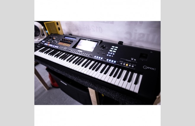 Used Yamaha Genos2 Keyboard & Speakers - Image 5